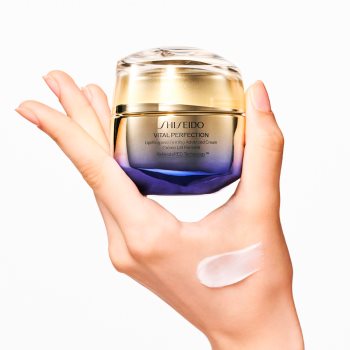 Shiseido Vital Perfection Uplifting and Firming Advanced Cream cremă pentru fermitate de zi și de noapte rezervă - imagine 3
